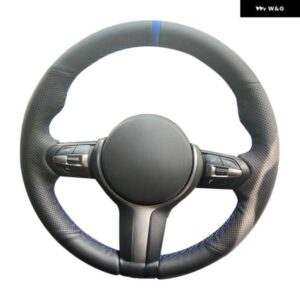 BMW 編組ステアリング ホイール カバー ノンスリップ人工革 X1 X2 X3 X4 F06 F10 F15 F16 F20 F21 F25 F87 F30 F32 F80 F82