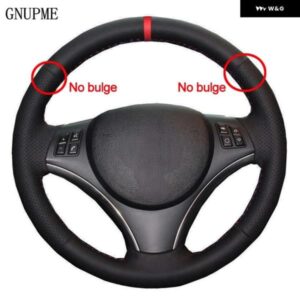 BMW ステアリング ホイール カバー 人工革 VOLANT FUNDA VOLANTE E90 325I 330I 335I E87 120I 130I 120D ドラムキットなし