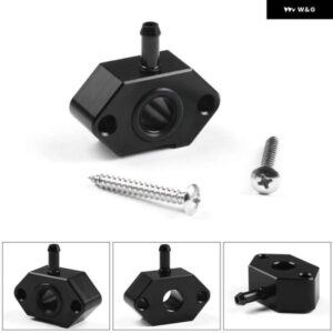 アウディ ターボ BOV ブーストタップ バキューム アダプター VW 1.4T EA111 エンジン アルミ ブースト計の接続