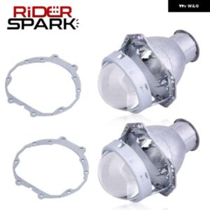 スバル H7 HID レンズ 三菱 パジェロ/ アウトバックレトロ ヘッドライト レンズ ヘラプロジェクターシングルキセノン ランプ LED ライト