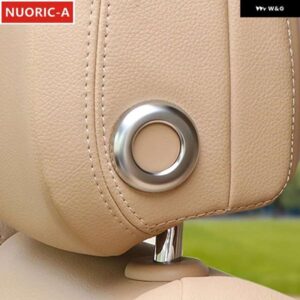ポルシェ スタイリング ヘッドレスト 調整ボタン デカール装飾カバー トリムマカン 2014-2021 インテリア