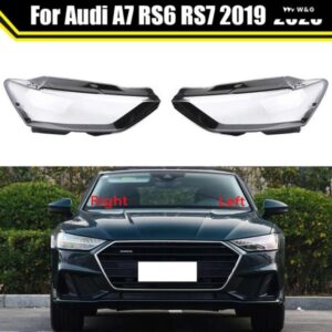 アウディ 交換用 ヘッドライト ケース シェル ヘッドライト レンズ カバー A7 RS6 RS7 2019-23 クリアランプシェード