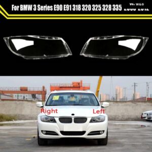BMW ヘッドライト カバー クリアランプガラスレンズ シェル 3シリーズ E90 E91 318 320 325 328 335 2005 2012 キセノン