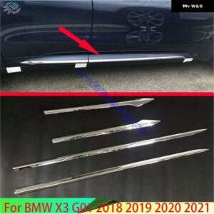 BMW X3 G01 2018-2021 カー ABS サイドドアラインガーニッシュボディトリム アクセント モールディング カバー ベゼルプロテクター