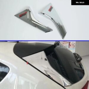 スバル XV GT 2018 2019 2020 カー ABS サイドドアリアビューウィンドウ スポイラー カバー トリム インサートガーニッシ