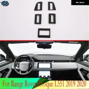 ランドローバー レンジローバー EVOQUE L551 2019 2020 カー カーボンスタイルエアベント アウトレットカバー ダッシュボード ト