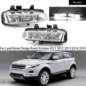 ランドローバー レンジローバー イヴォーク 2011-2015 LED DRL フォグランプ ヘッドライト フォグライト カバー グリル LR026089 LR026090