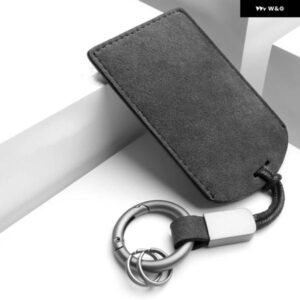 BMW 汎用 車 NFC カードキーバッグ カバー ケースアルカンタラレザー 高級 CARKEYS ポーチレクサス トヨタ テスラ IM