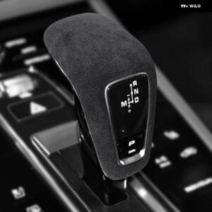 ポルシェ カイエン 2018-21 ギアレバーシフター スティックシフトシースカバー 車トリム 装飾