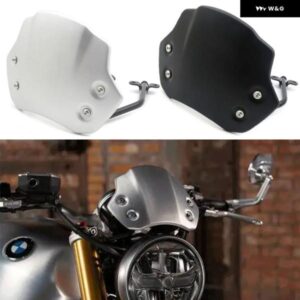 BMW オートバイ ヘッドライト フェアリング フロントガラス ウインドディフレクター R NINE T RNINET レーサーピュアアーバンスクランブラー 2014-2022