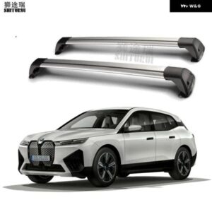 BMW 2個 IX I20 SUV 5ドア 2021-2024 固定点 合金ベルトロック LED シューティング CORSS ラック
