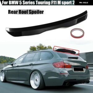 BMW リアルーフリップ スポイラー 5シリーズ F11 ツーリング 535I M スポーツ 2010-2017 リア トランク スポイラー リップブーツウイングリップ