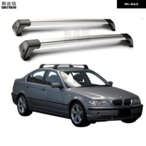 BMW 2個 3シリーズ E46 4 ドア セダン 1999 - 2004 固定点 合金ベルトロック LED シューティング CORSS ラック