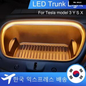 テスラ 5メートル モデル 3 Y S X フランク明るく LED ストリップ ライトフロントリア トランク シリコン ライト柔軟なカー 12V