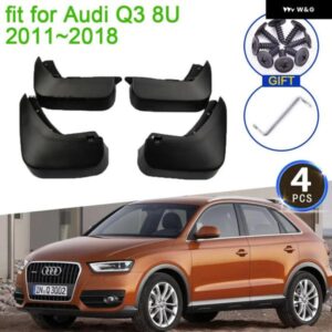 アウディ Q3 8U 2011-18 マッドガード フレア マッドフラップ ガード スプラッシュ フロント リア ホイール フェンダー