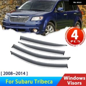 スバル ディフレクター B9 トライベッカ WX 2008 2014 5 ドア SUV 4X ウインドシールド ウィンドウ バイザー雨 ガード日