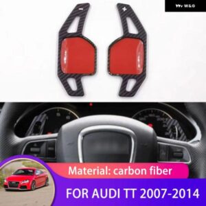アウディ ステアリングホイール ギアシフト シフター 延長 TT MK2 8J 2007-14 スタイリング ステッカー