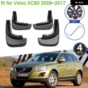 ボルボ XC60 2009-17 マッドフラップ マッドガード スプラッシュガード フェンダー フレアフロントリア