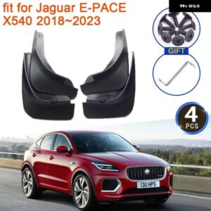 ジャガー マッドガード E-PACE X540 2018 2023 2019-22 マッドフラップ スプラッシュガード フロントリアホイールフェン