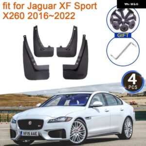ジャガー マッドガード XF スポーツ X260 2016 2022 2017-21 マッドフラップ スプラッシュガード フロントリアホイールフェ