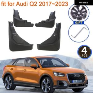 アウディ 4X Q2 2017-23 マッドフラップ マッドガード スプラッシュガード フェンダー フレアフロントリアホイールカー
