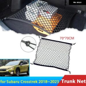 スバル CROSSTREK XV 2018-23 GT トランク カーゴネット弾性収納オーガナイザー ステッカー