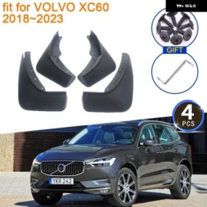 ボルボ XC60 2018-23 マッドフラップ マッドガード フロントリアホイールフェンダー カースタイリング