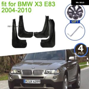 BMW X3 E83 38261 マッドアップドアンチスプラッシュ マッドガード フロントリアホイールフェンダー マッドフラップ