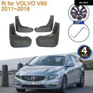 ボルボ V60 2011-18 マッドフラップ マッドガード スプラッシュフェンダー ガードフロントリア車 STYING