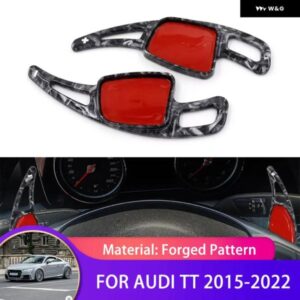 アウディ TT MK3 FV 2015 2022 ステアリングホイール DSG ギアシフト シフター 延長パドルシフター スタイリング 2017-20