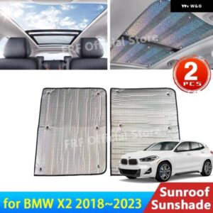 BMW X2 F39 2018-23 サンルーフサンシェードルーフ日焼け止め断熱 フロントガラス 部品