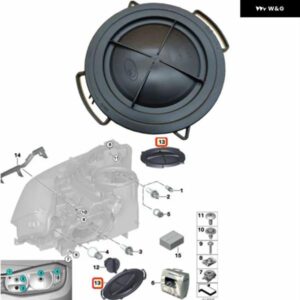 BMW ヘッドライト キャップ電球 ヘッドランプ ダストカバー 1PC 3シリーズ E70 F35 X6 E71 F30 F31 F34 2011-2016