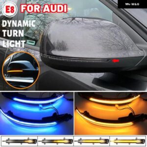 アウディ Q5 SQ5 8R Q7 4L ダイナミック ウインカー LED ウィンカーサイドミラー ライト インジケータ ー 2010-13 2016 2017
