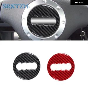 アウディ カーボン ステアリングホイール ロゴ ステッカー フレームカバー プロテクター TT MK1 8N 2001-2006 室内 装飾