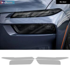 BMW 2個 ヘッドライト フィルムクリアスモークブラック TPU ステッカー X7 2022 フェイスリフト 2023 G07 M50 M60I