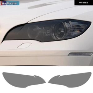BMW 2個 M パフォーマンス ヘッドライト フィルムクリアスモークブラック TPU ステッカー X6 2008-2014 E71 M
