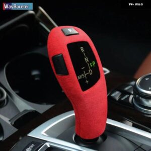 BMW ウルトラスエード ラッピング ギアシフト ノブ ABS トリム カバー 装飾 F20 F22 F30 F34 F32 F36 F10 F07 F06 F25 F26 F15 F16
