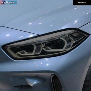 BMW 2個 ヘッドライト フィルム ヘッドランプ 修復クリア黒 TPU ステッカー 1シリーズ F40 M135I 118 ACCESSORIE