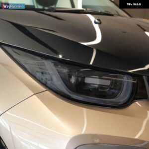 BMW 2個 ヘッドライト フィルム修復クリア黒 TPU ステッカー I3 2013-2020