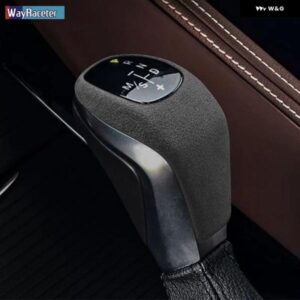 BMW ウルトラスエード トップ スエード ラップ ギア シフト ノブ トリム カバー X1 F48 2016-2019 2シリーズ アクティブ ツアラー F45 F46 2014-2017