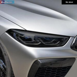 BMW ヘッドライト フィルムビニールクリア黒 TPU ステッカー M8 ビレット F93 F91 F92 GTE