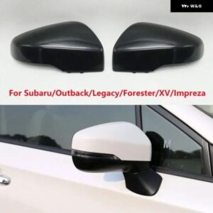スバル 未塗装カーウイングドアサイドバックミラー カバー キャップ蓋 アウトバックレガシィフォレスター XV クロストレックインプレッサ 201