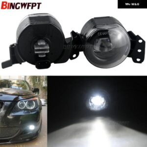 BMW 2X フロントバンパー LED フォグランプ ライト アセンブリ E60 E61 525I 530I 550I E46 E90 E91 E92 325CI 330CI 63176910792 63176910791