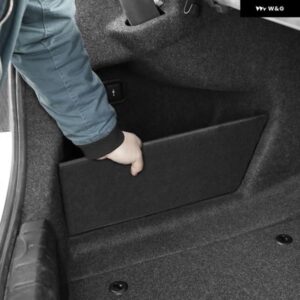 BMW 2個 トランク パーティションテールボックス ボード F10 F11 F30 G30 3 5シリーズ トランク サイド収納オーガナイザーボード収納パーティション