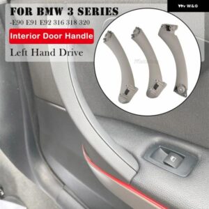 BMW フルセット インテリア ドアハンドル 3シリーズ E90 E91 318 320 325 328 330 335 部分 インナードア パネル ハンドルバー プルトリム