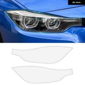 BMW ヘッドライト フィルム 3シリーズ F30 F31 320I 328I 335I 2013-2019 ヘッドランプ クリア TPU ステッカー カー