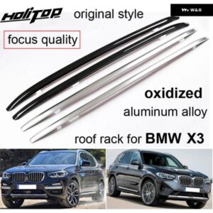 BMW モデル ラゲッジバー ルーフレール ルーフラック X3 G01 2018-2024 OEM スタイル 酸化合金 高輝度