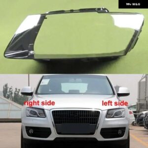 アウディ Q5 2010 2011 2012 ヘッドランプ クリアカバー ランプシェード ヘッドライト シェルレンズプレキシガラス交換ランプシェード