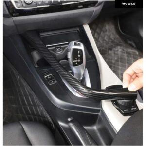 BMW 1 2シリーズ F20 F21 F22 F23 2012-2019 ABS 中央制御ギアシフト L 字型ストリップ トリム装飾カーアクセサリー