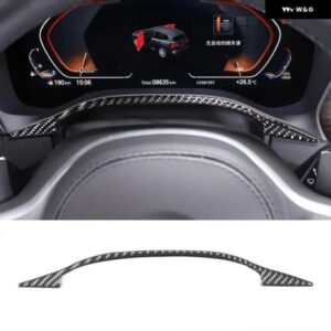 BMW X3 G01 2018-2022 カースタイリングソフトカーボンダッシュボードトリム ステッカー インテリア アクセサリー